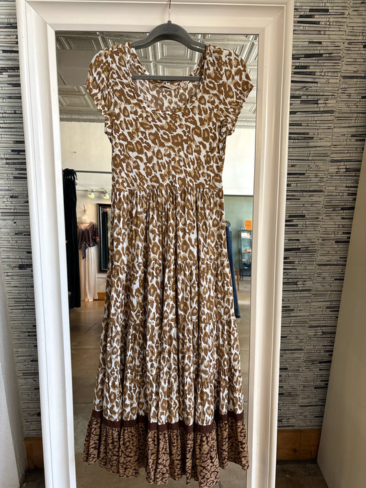 Soft Surroundings Size XS Leopard Dress