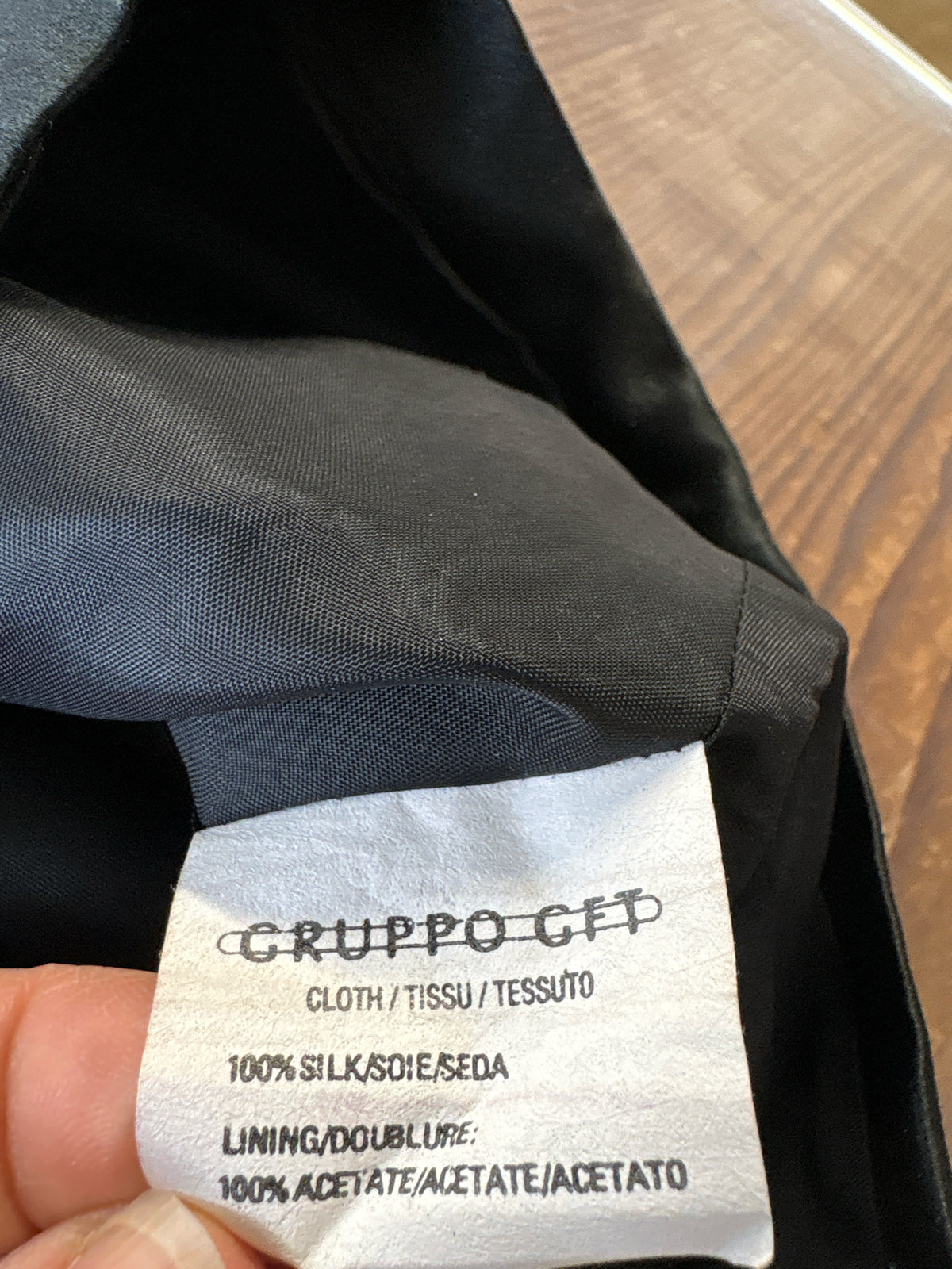 Emanuel Ungaro Size 6 Black Print Vest