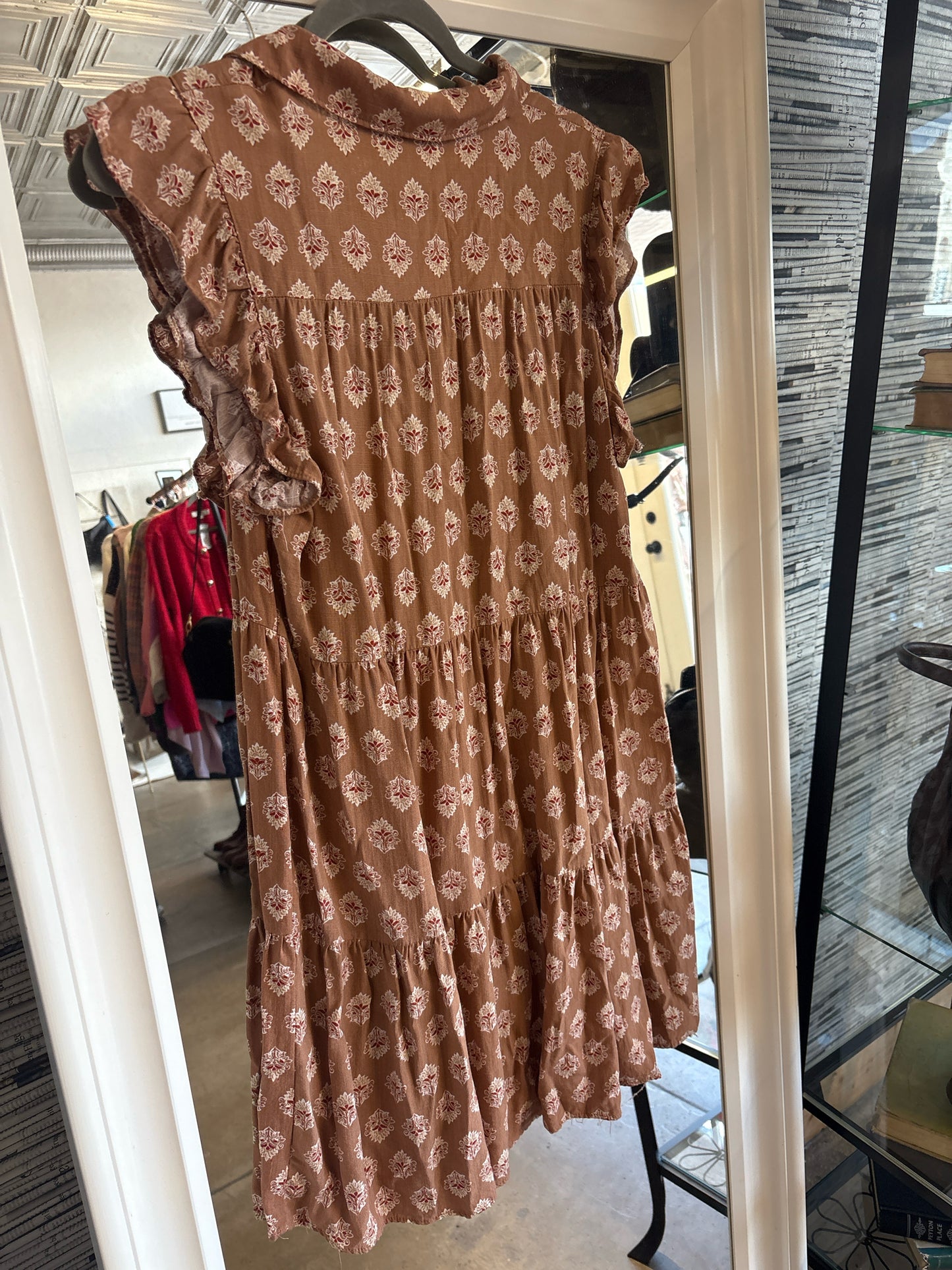 Lucky Size L Brown/Multi Floreats Dress