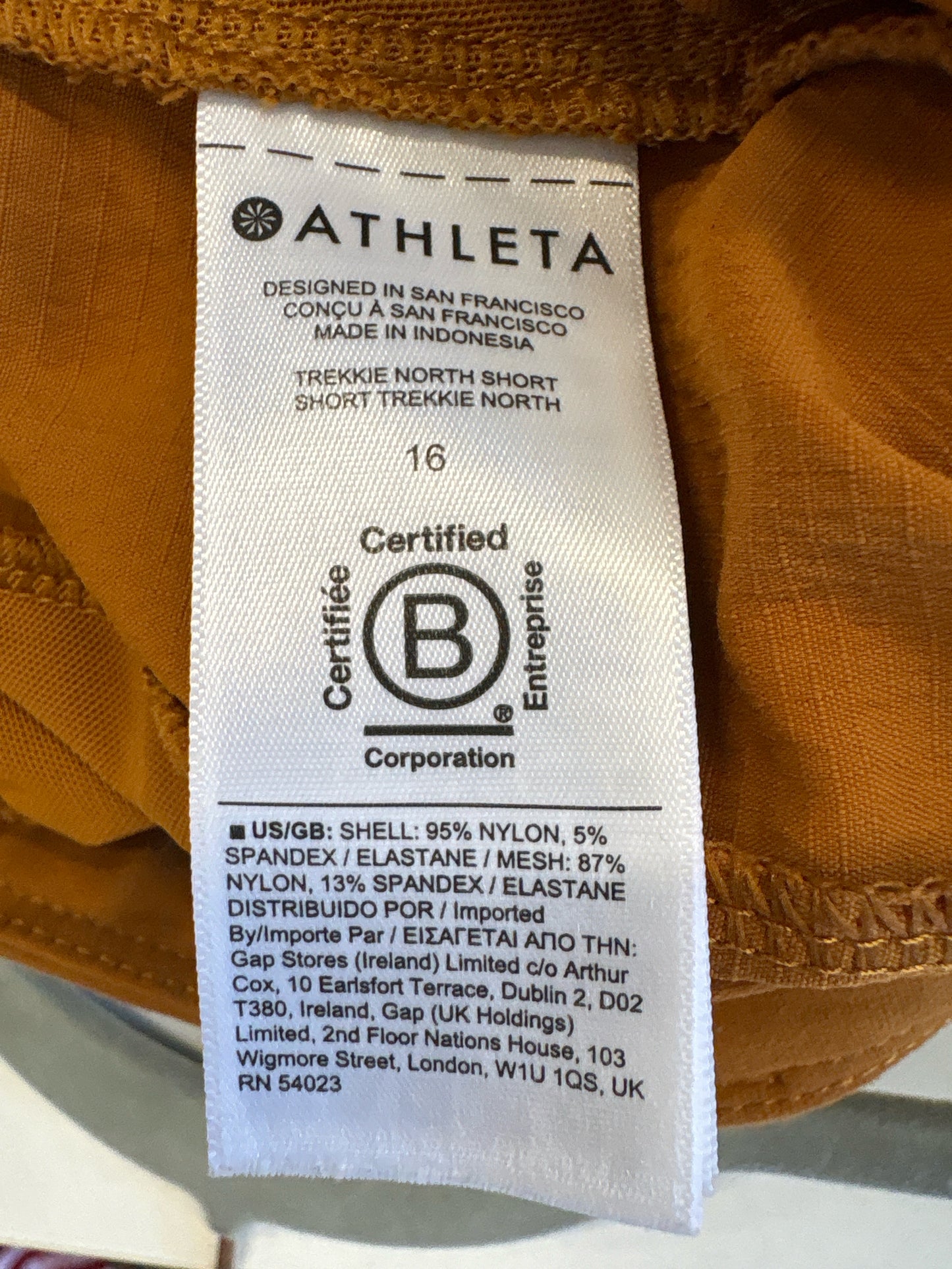 ATHLETA Size 16 Brown Shorts