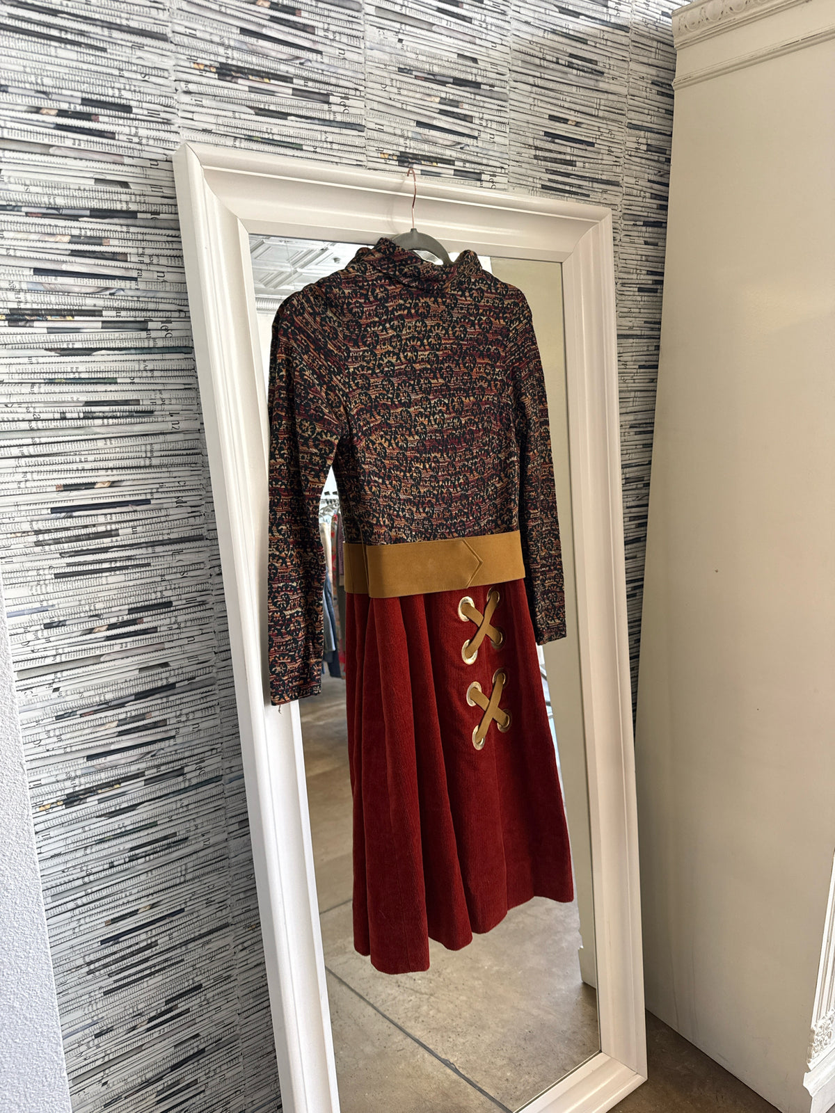 Howard Wolf Red/Black Dress