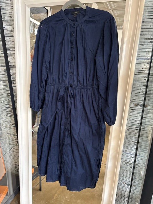 J. CREW Size 4 Navy Dress