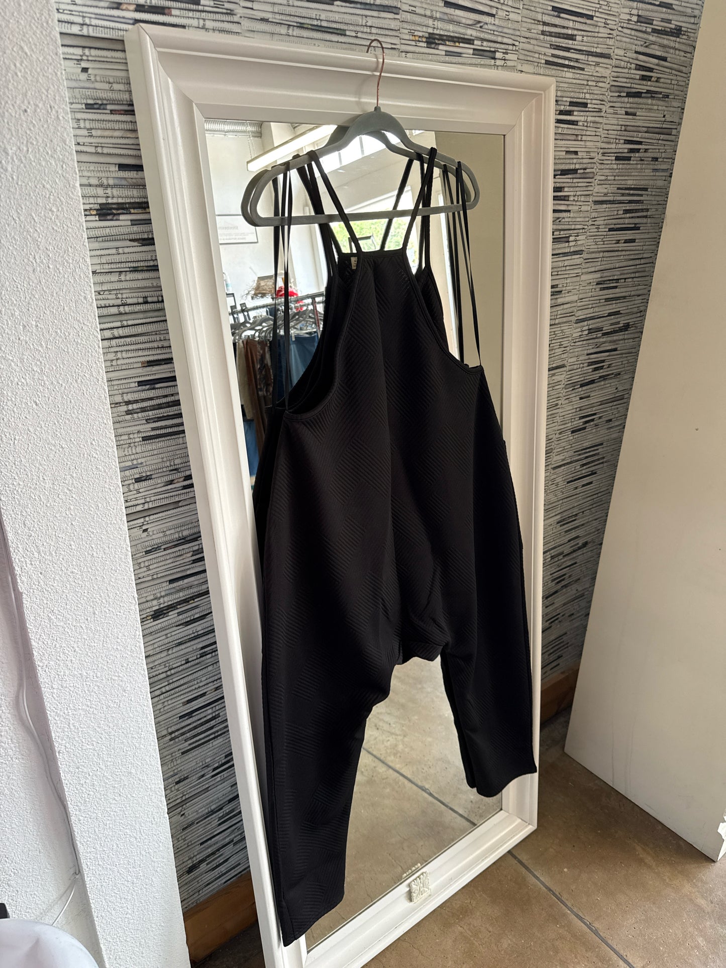 New In Size M Black Romper