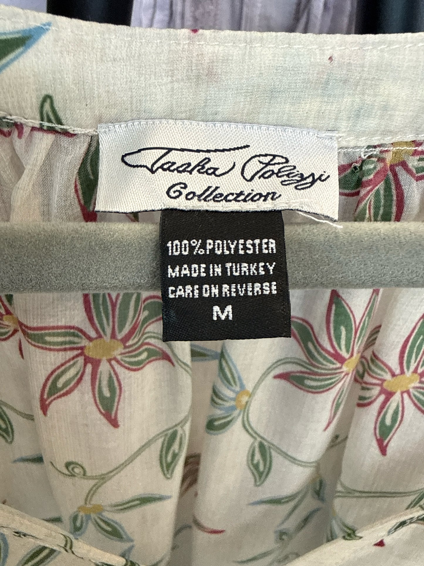 Tasha Polizzi Size M Cream Top