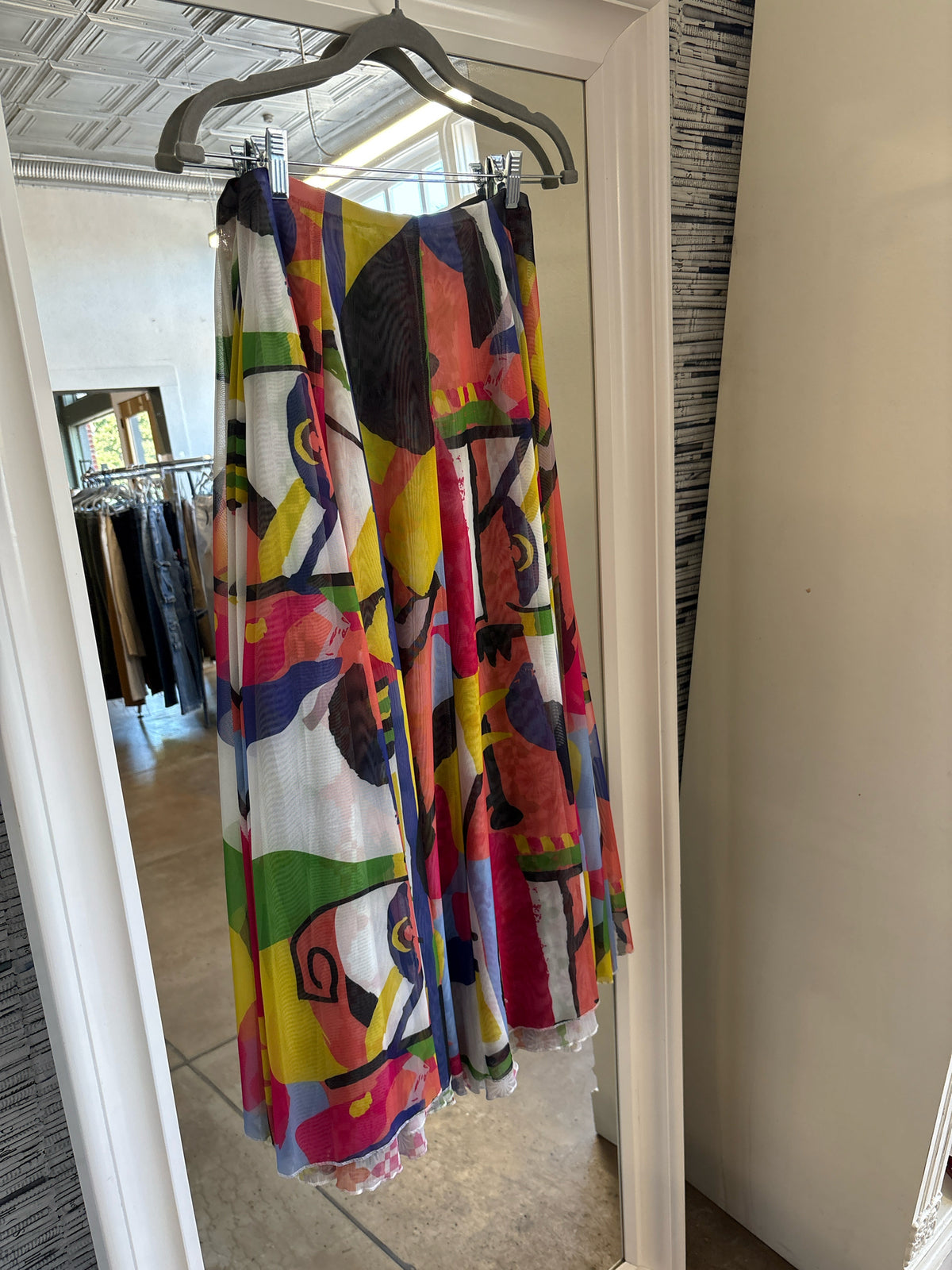 ISLE by Melis Kogan Size S multi Skirt