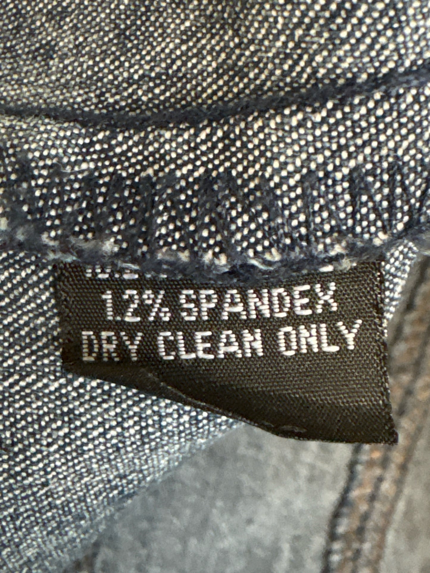 Isabel Size XL Denim/Blk Embellished Jacket