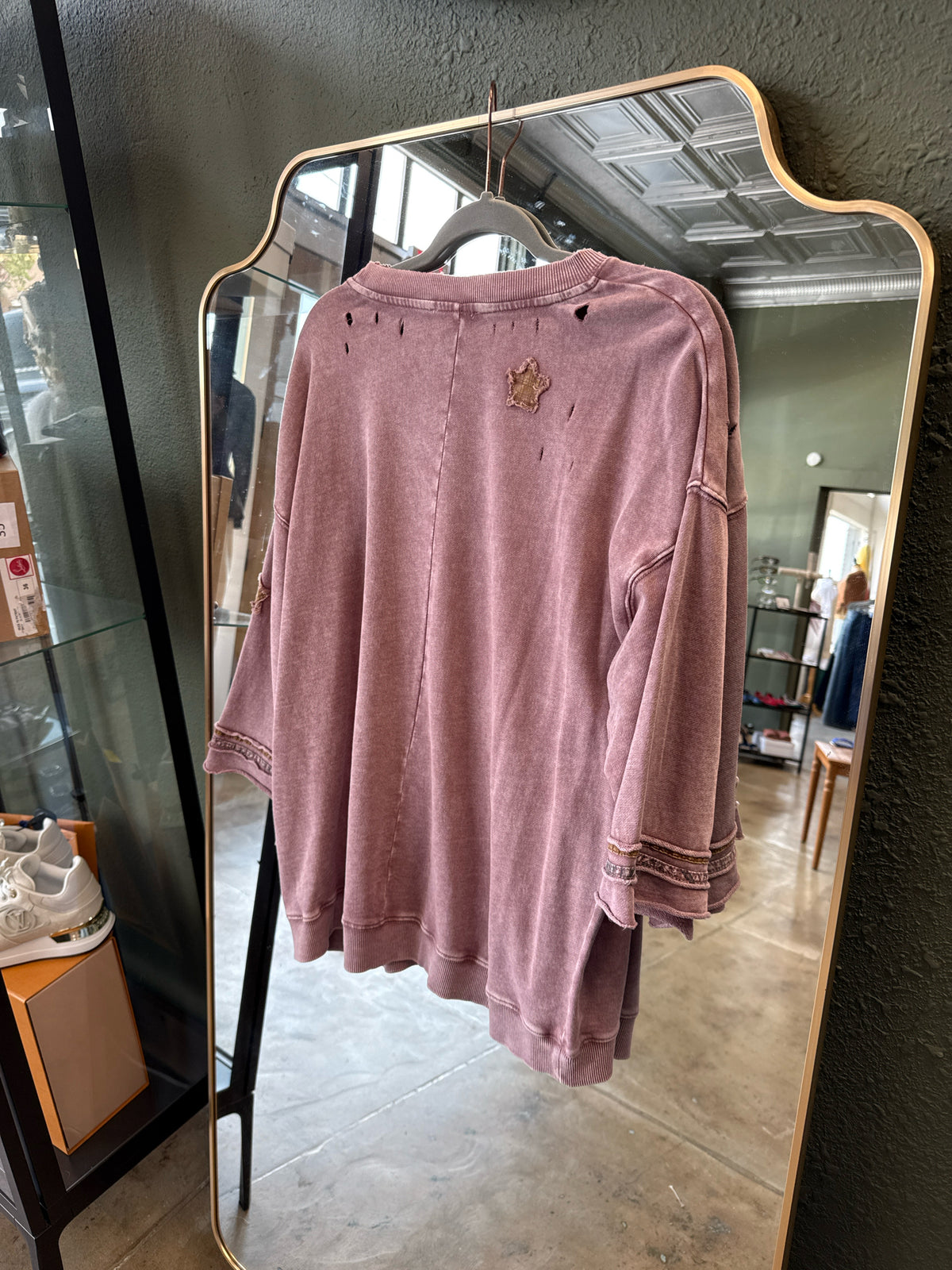 Easel Size S Purple Top