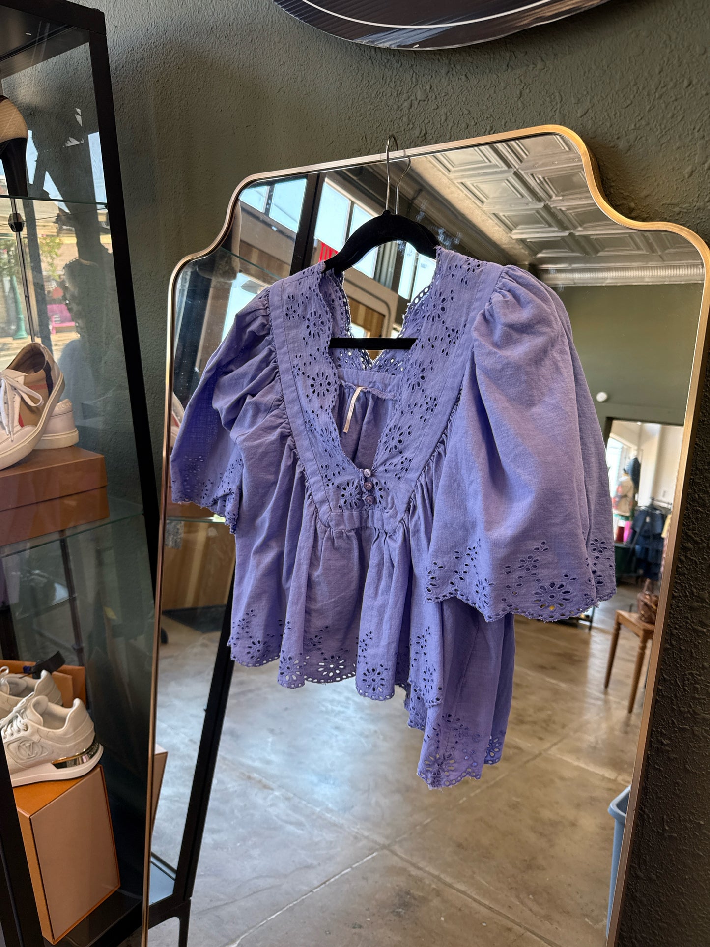 free people Size S Periwinkle Top