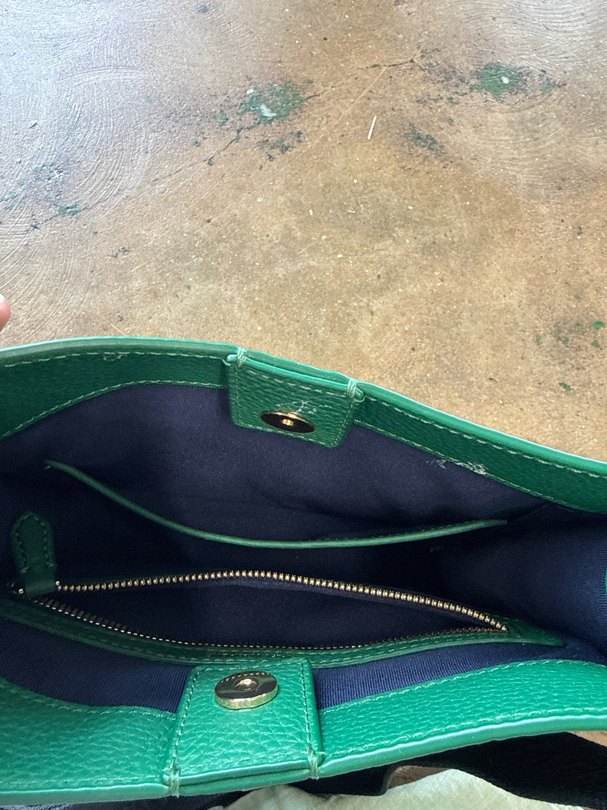 Maison de Sabre Green Purse