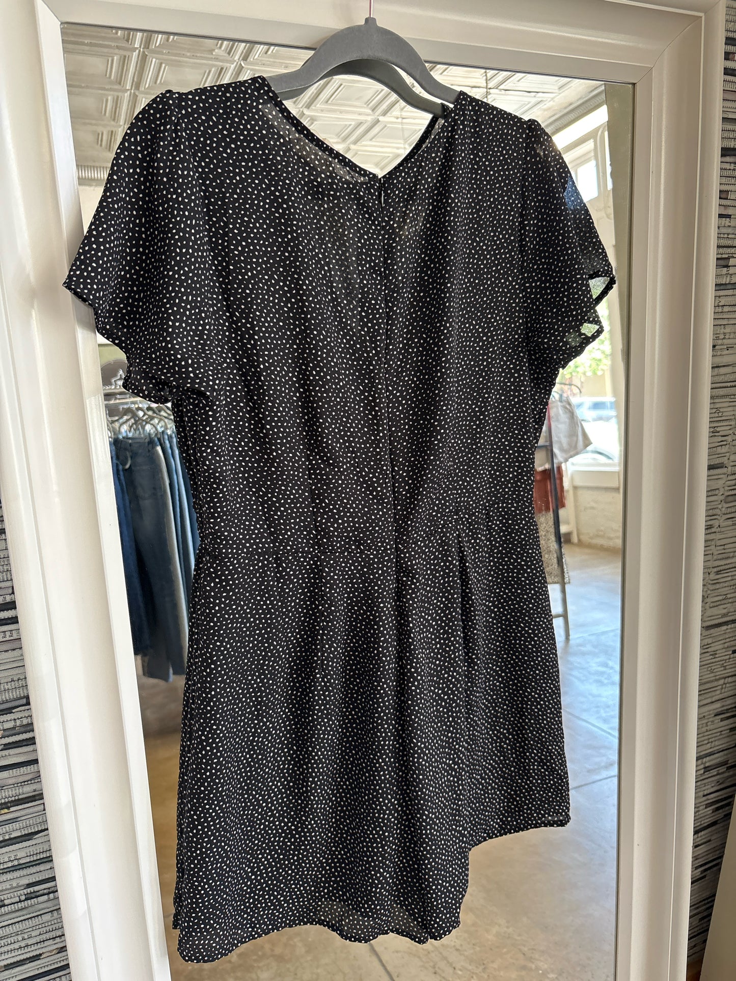 Altar'd State Size L Black & White Romper