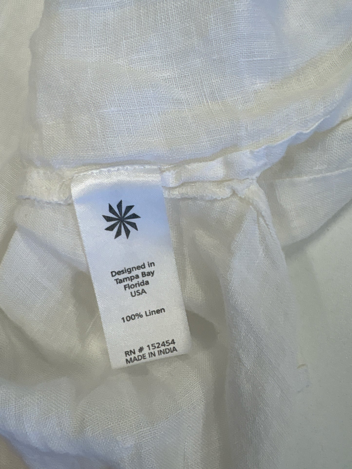 Kyla Seo Size S White Print Top