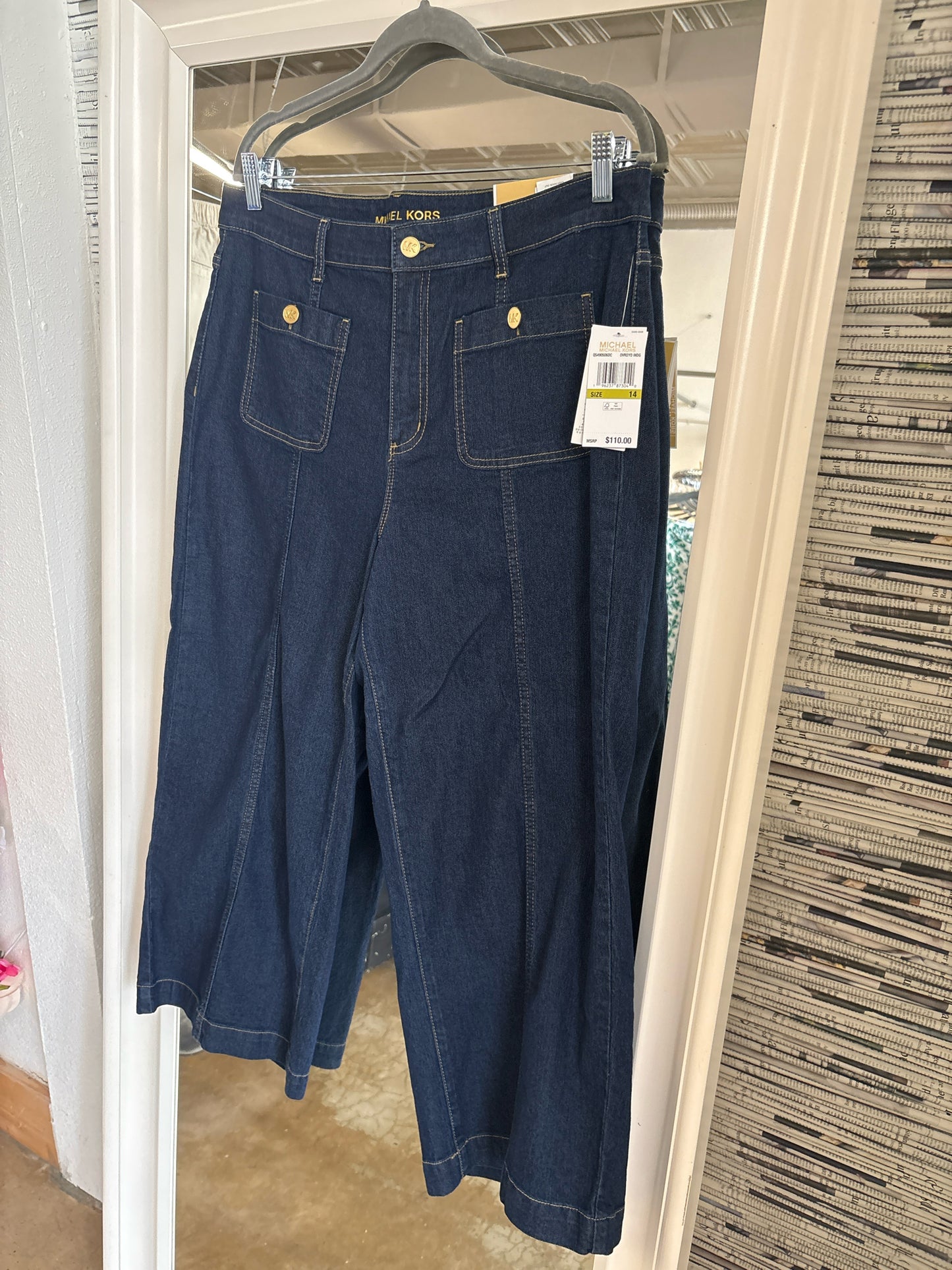 MICHAEL KORS Size 14 Denim Capris