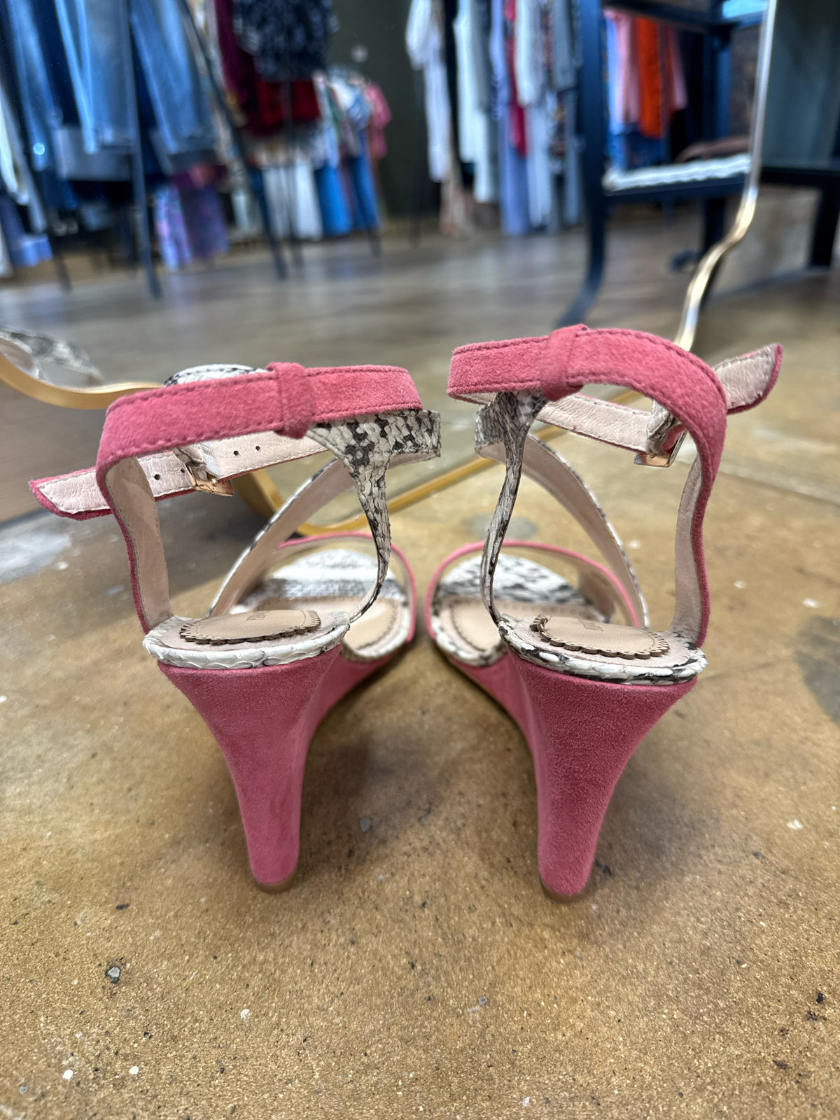 Pour La Victoire Shoe Size 8 Pink Heels