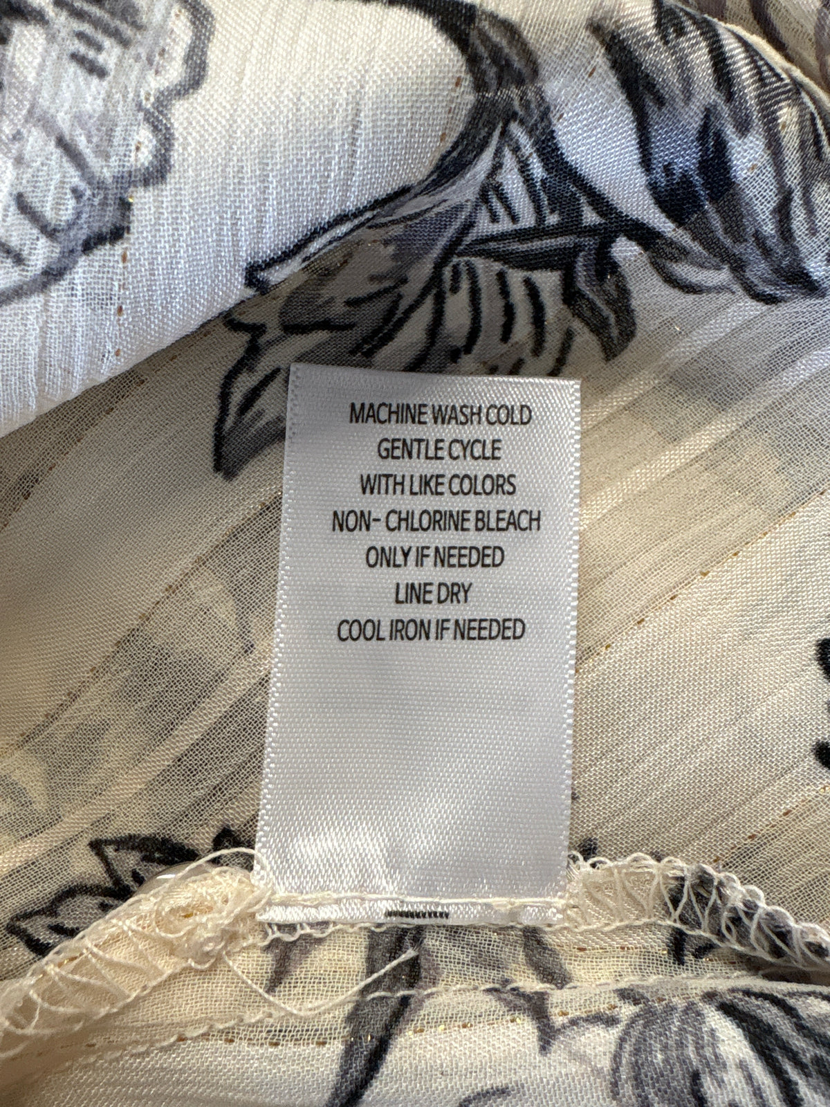 IN Size M Print Top