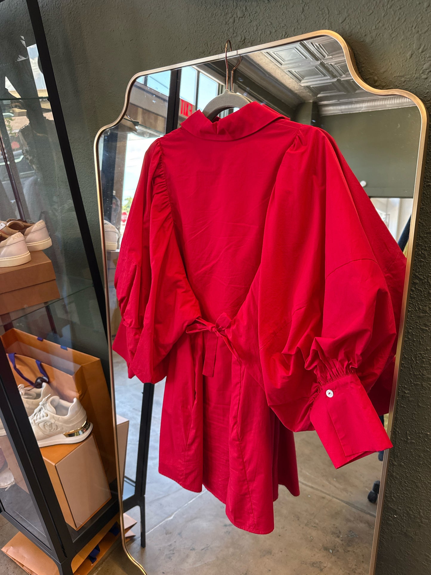 Reminiscence Size M Red Dress