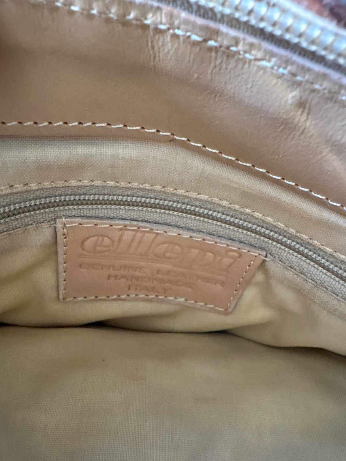 Brown Woven Purse