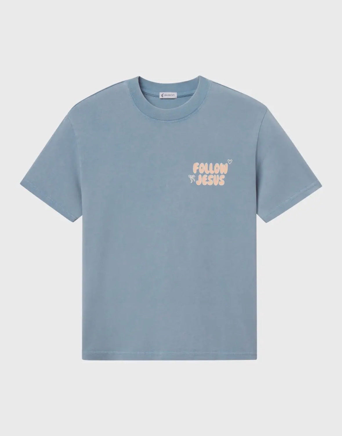 Elevated Faith Size S Blue Tee