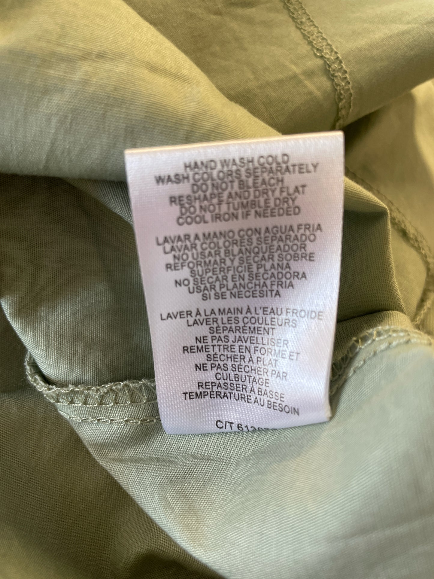 Zarr Collection Size M sage green Dress