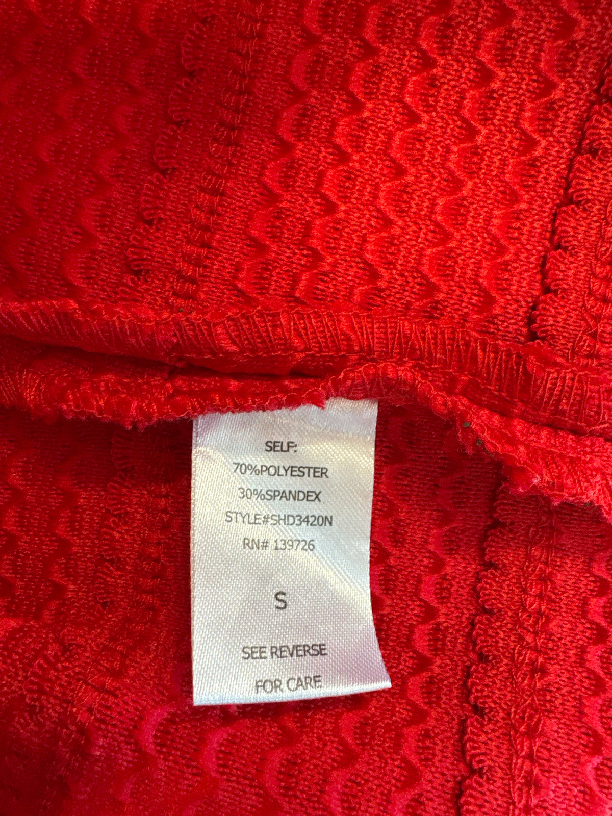 Honey Punch Size S Red Dress