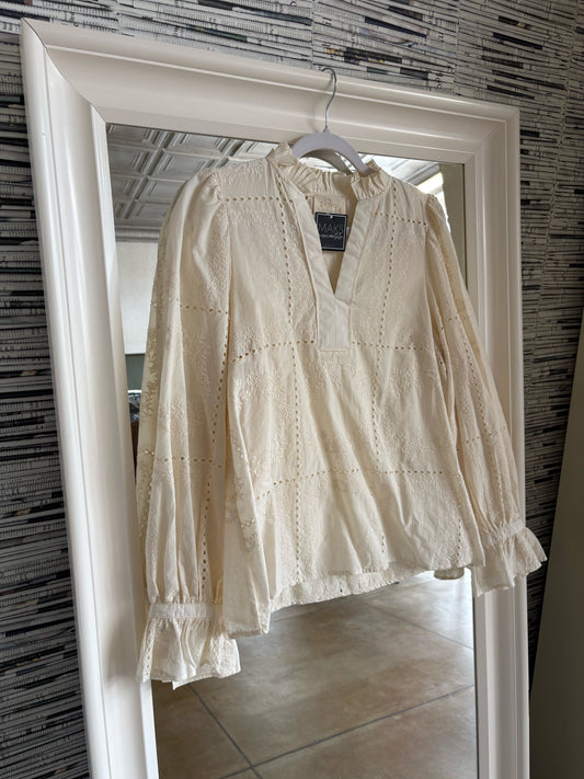 entro Size S Cream Top
