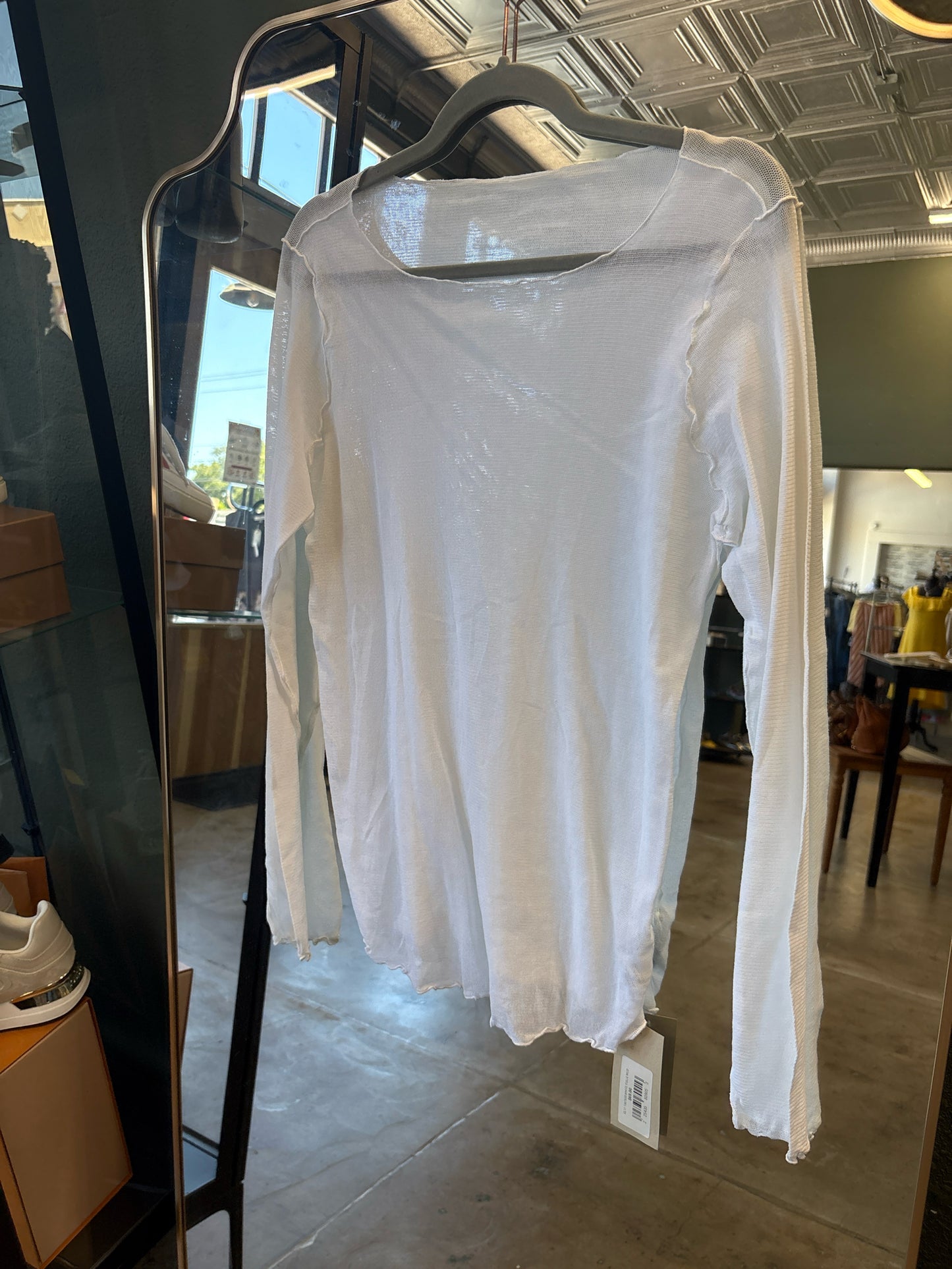 Cut Loose Size M White Top