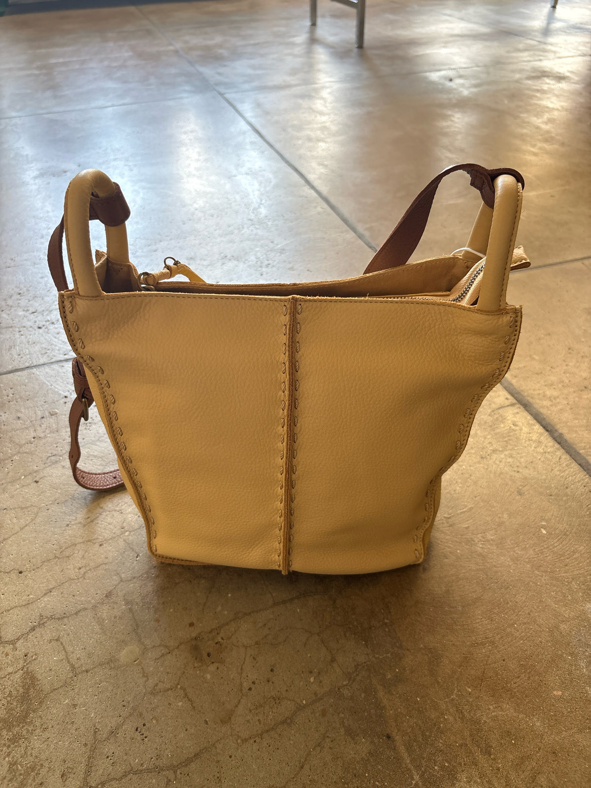 The Sak Yellow Leather Purse
