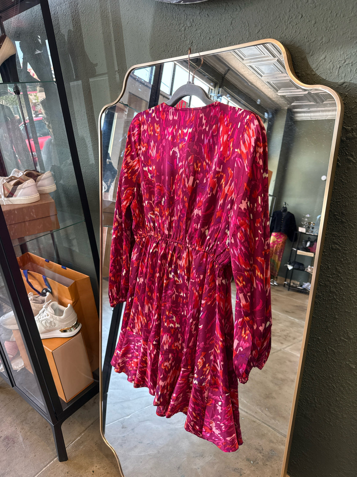 Jodifl Size S Pink/Red Dress