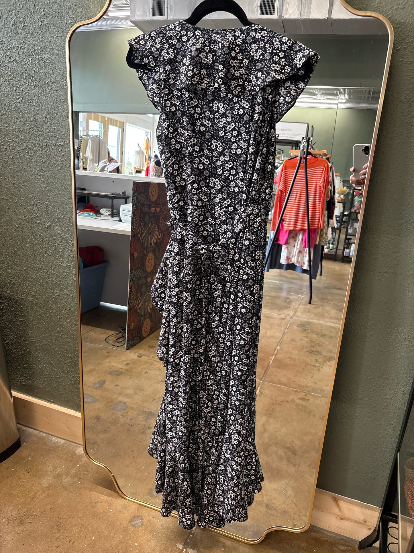 Max Studio Size XS Black & White Dress