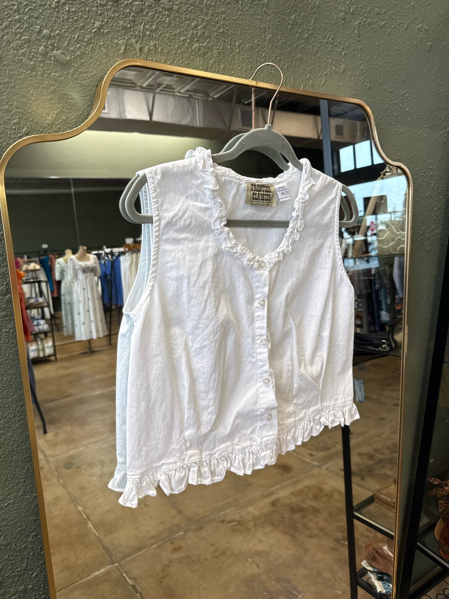 Frontier Classics Size S White Top