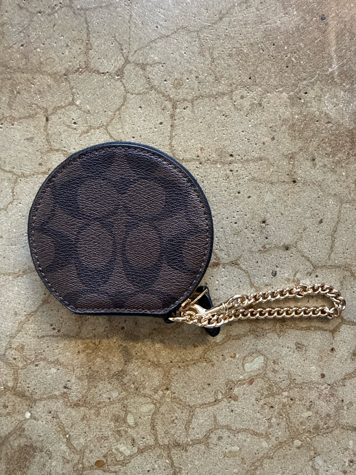 COACH Brown Wallet/Wristlet