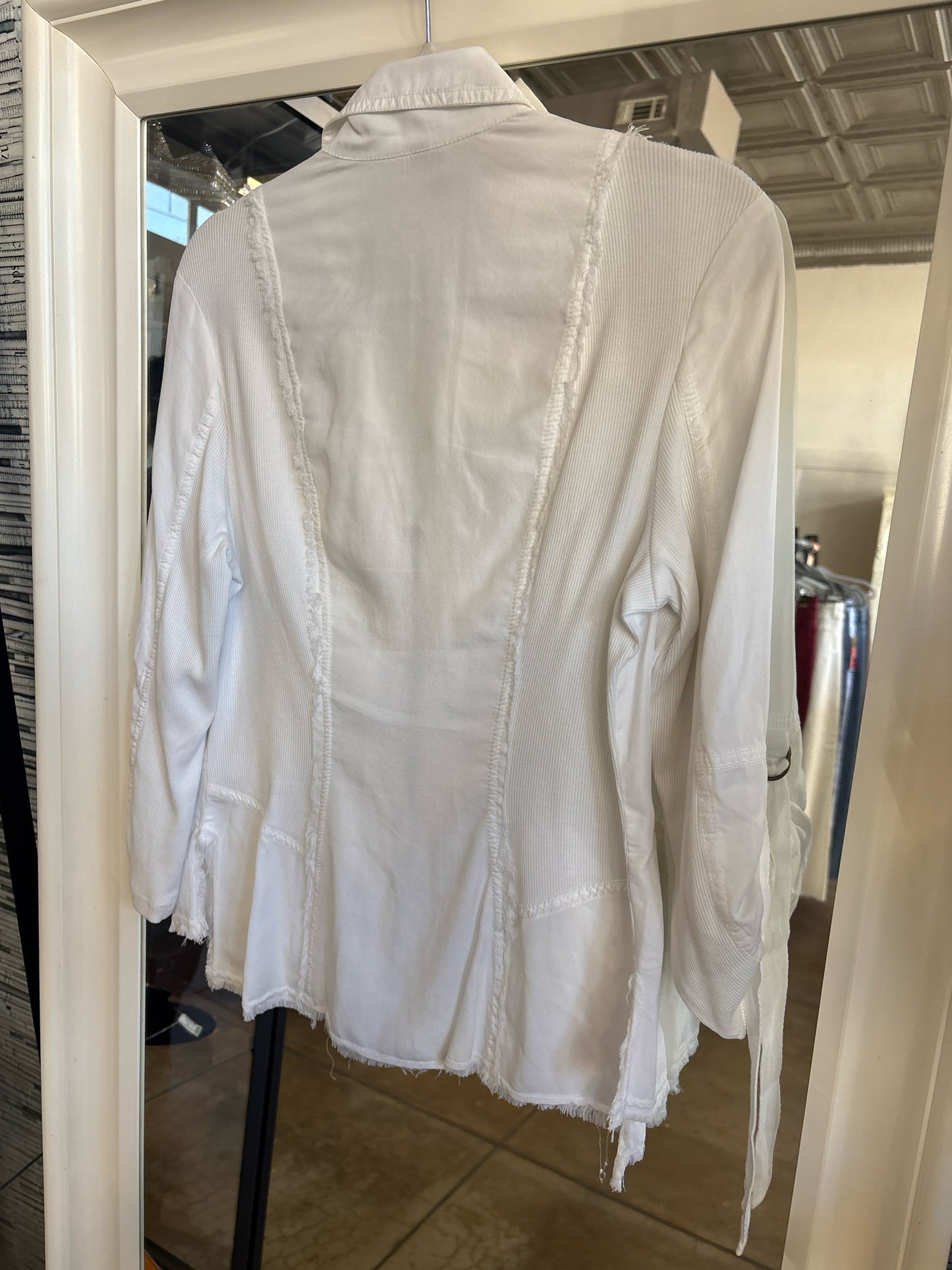 XCVI Size M White Jacket