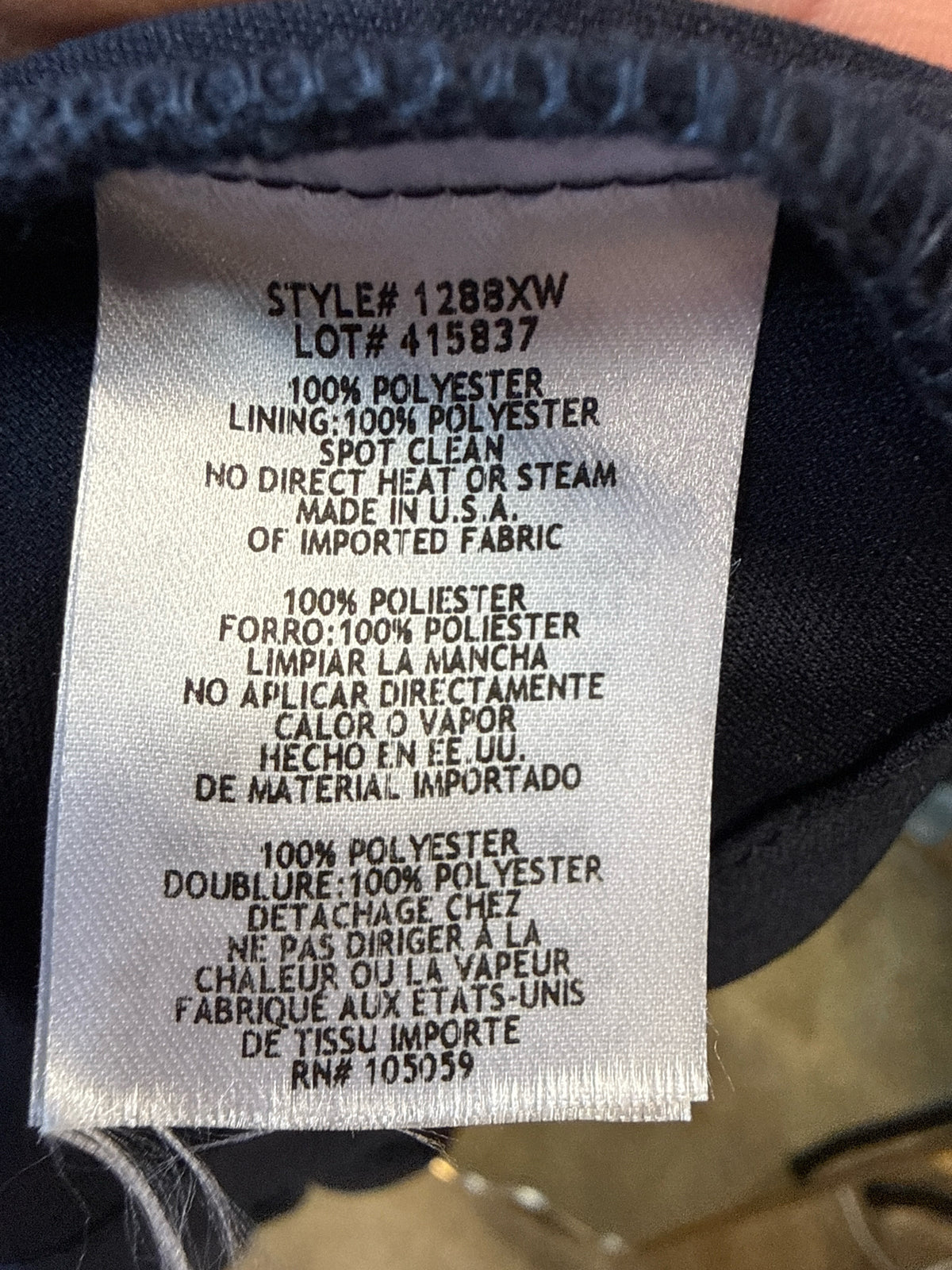 xscape Size 16W Navy Dress