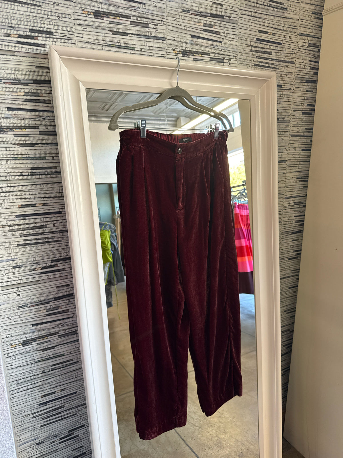 MADEWELL Size M Maroon Pants