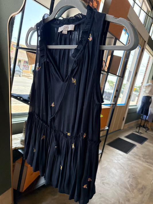LOFT Size XS Navy Top
