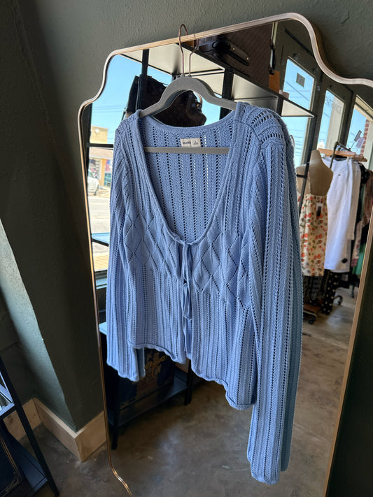 Hollister Size L Blue Sweater