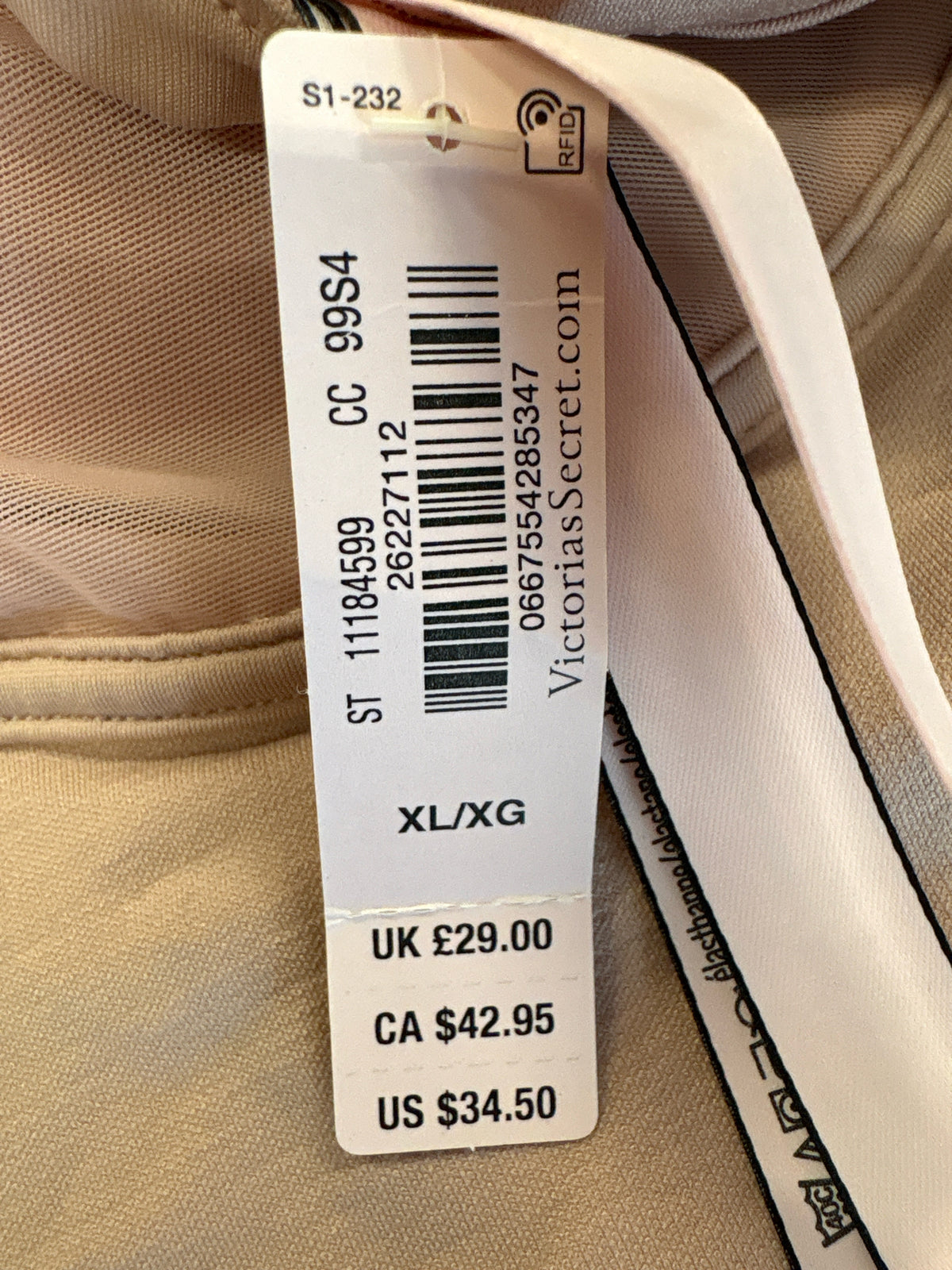 victoria secret Size XL Pink Sportsbra