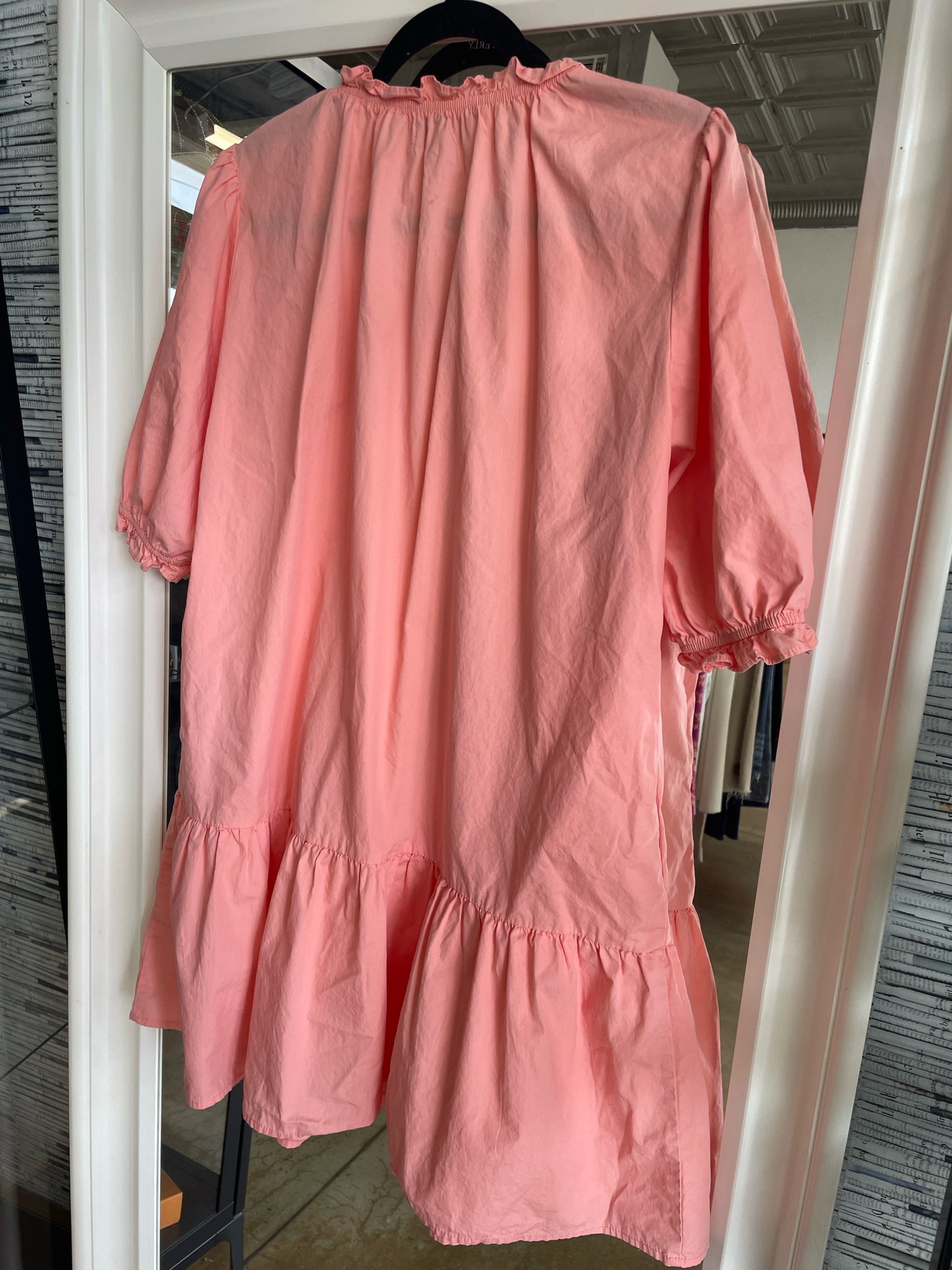 Caryn Lawn Size One Size Coral Dress