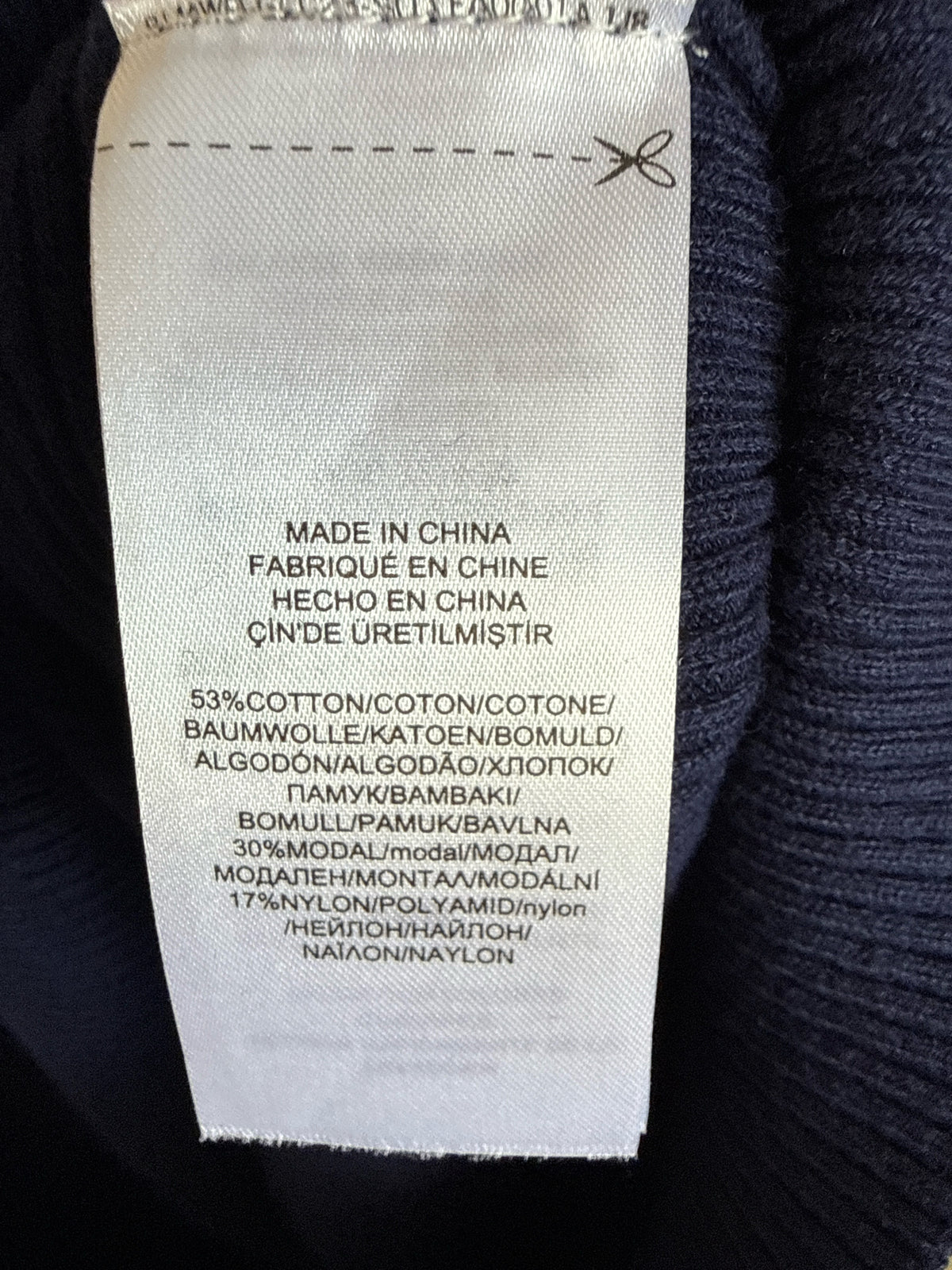 Lauren Ralph Lauren Size L Navy Dress
