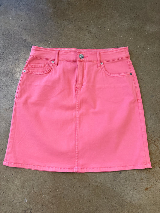 Tommy Bahama Size 6 Salmon Skirt