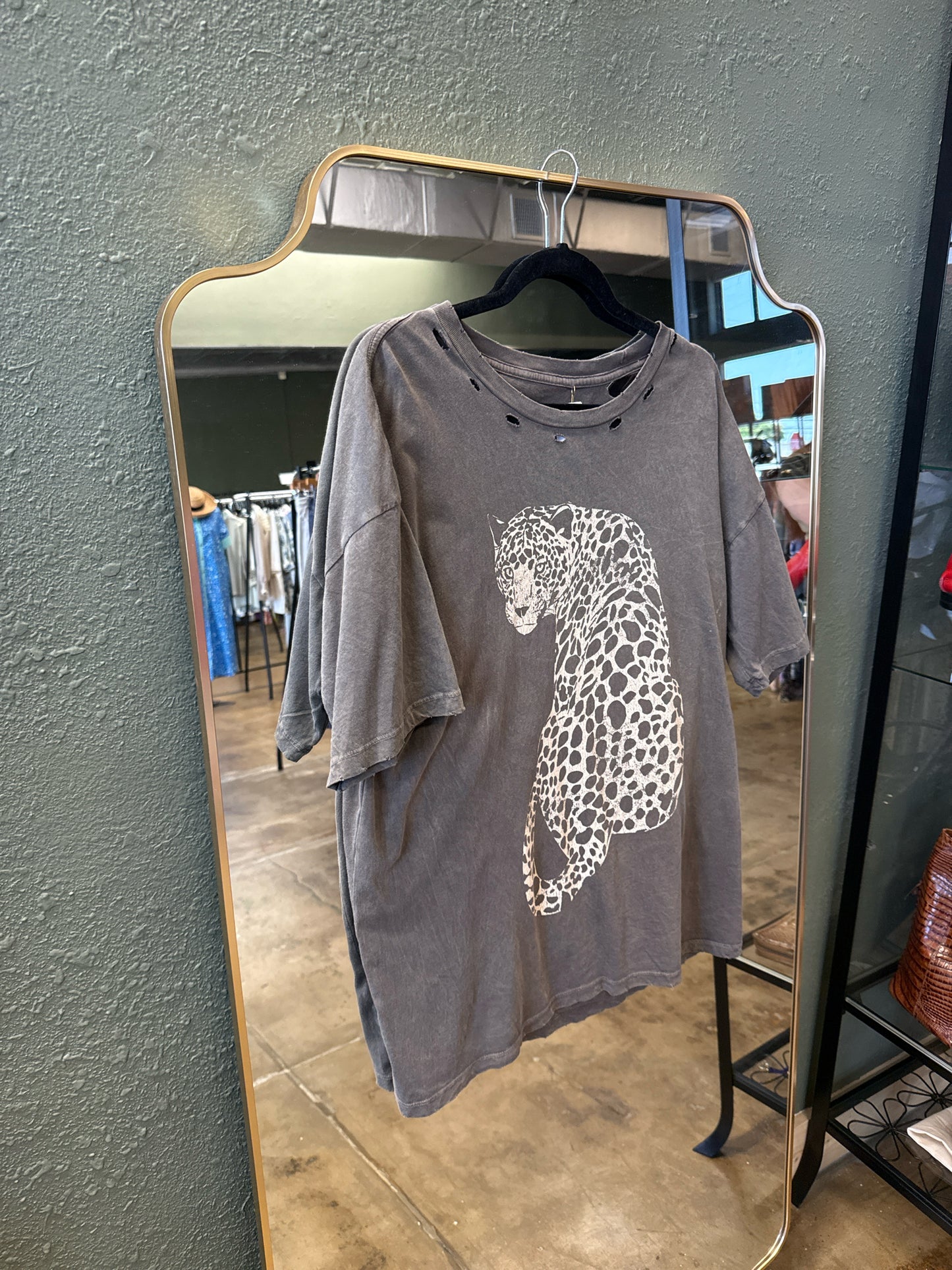 Vintage Canvas Size M Gray Tee