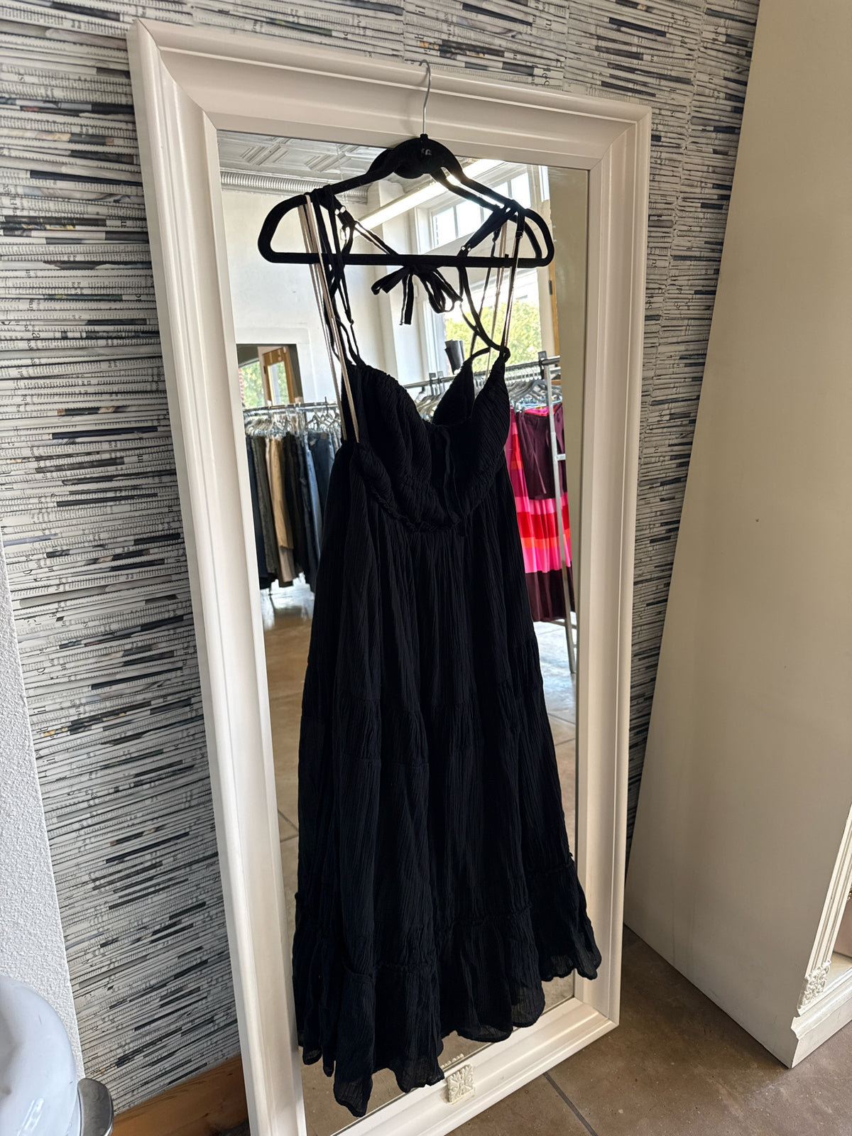 Intimately Size S Black Dress