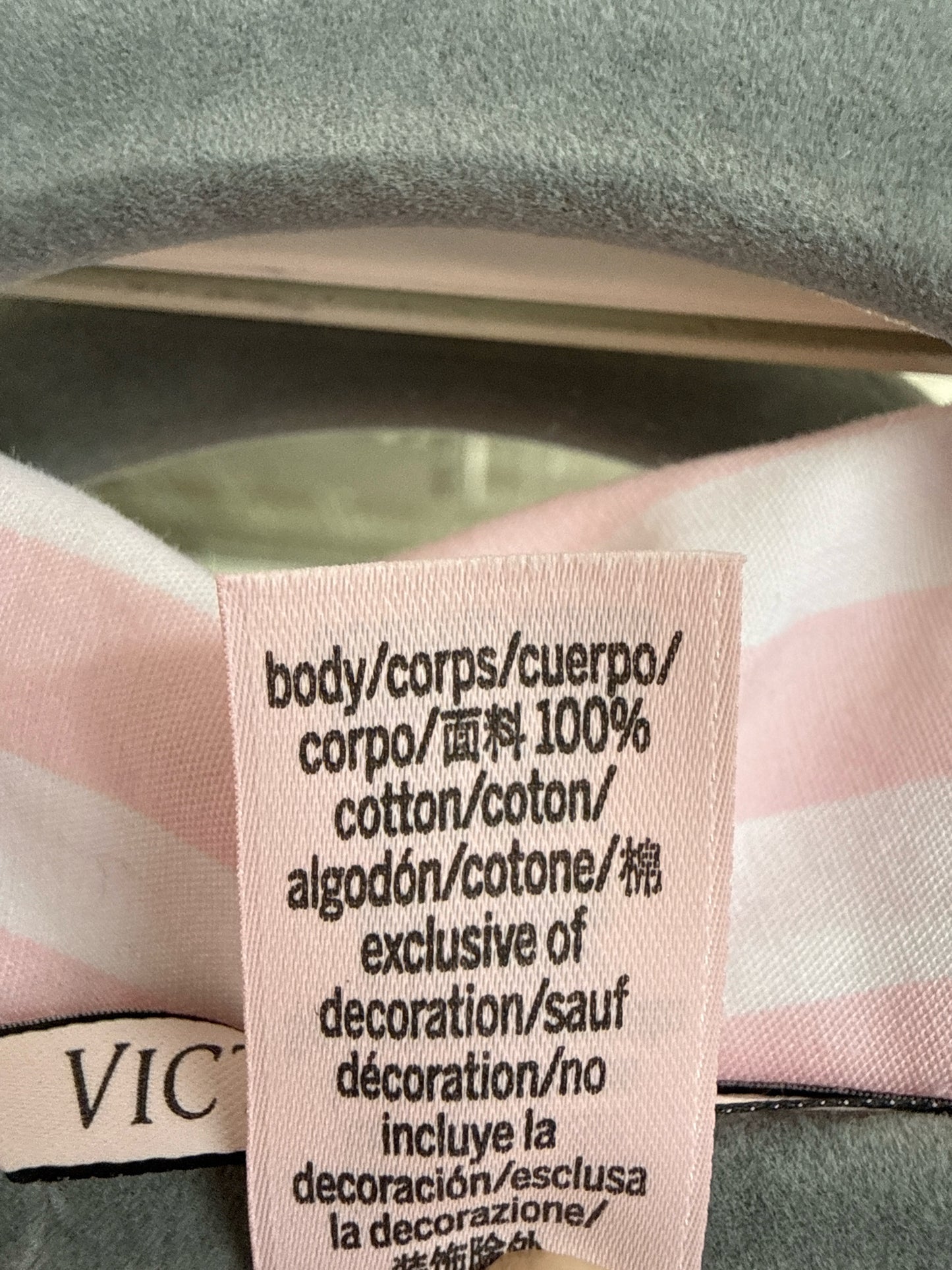 Victorias Secret Size S Pink Two PC Set