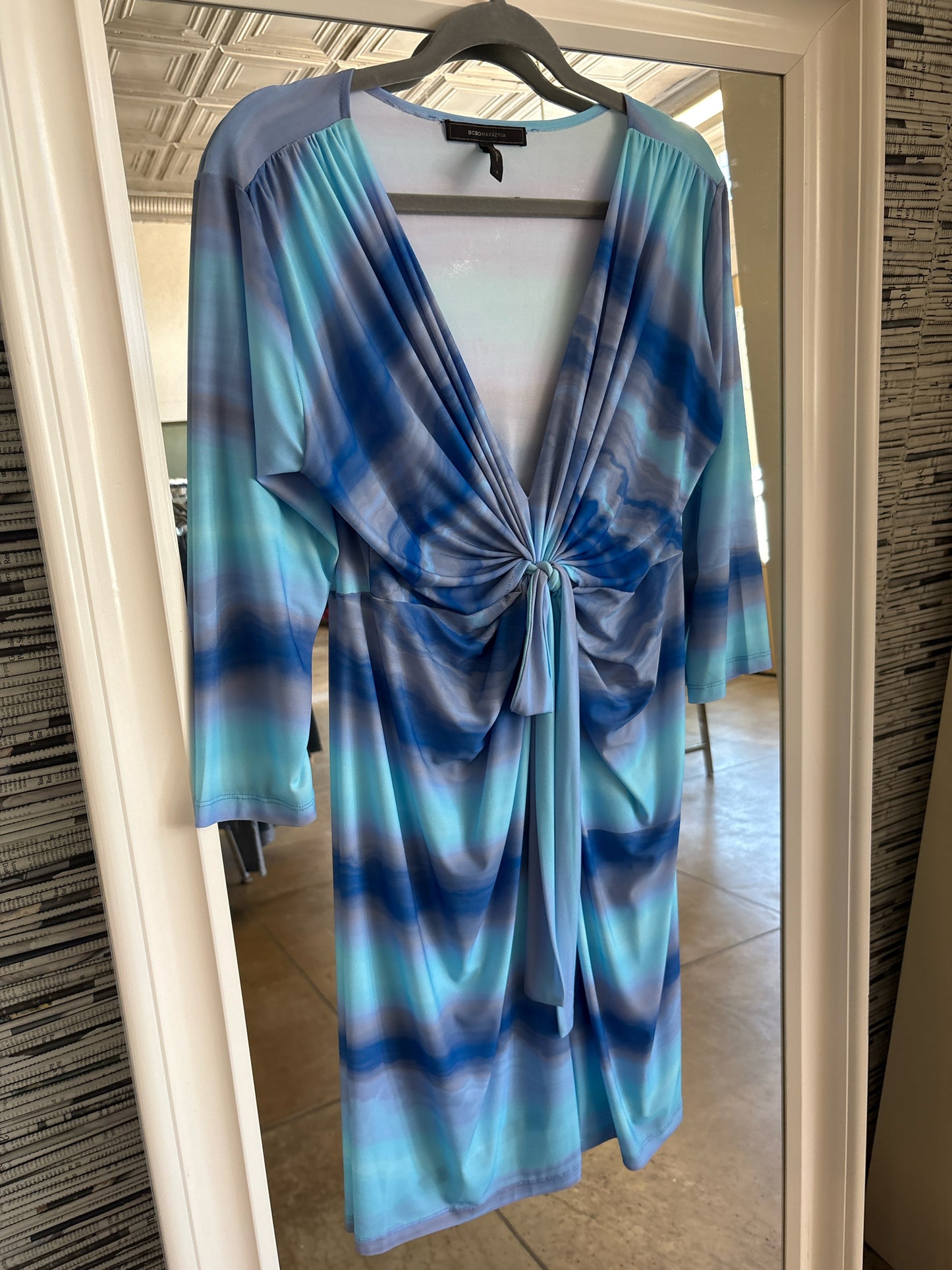 BCBG Maxazria Size S Blue/Aqua Dress