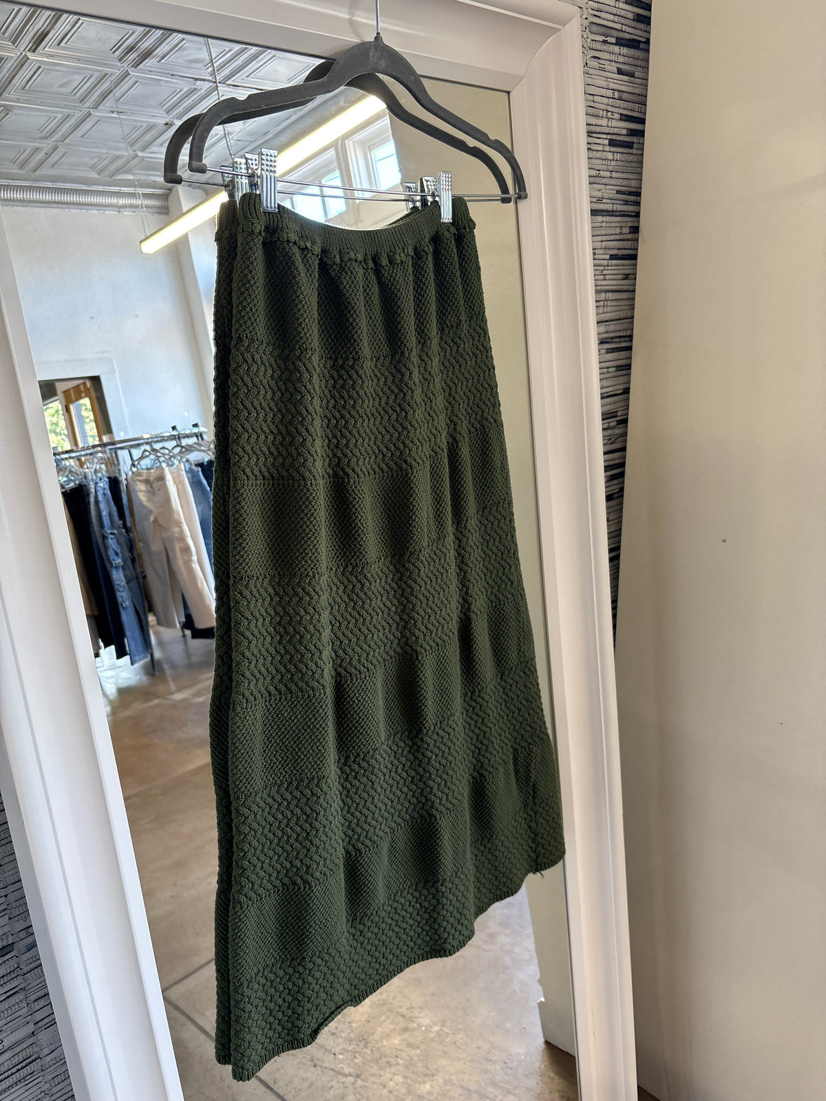 Edikted Size XS Green Skirt