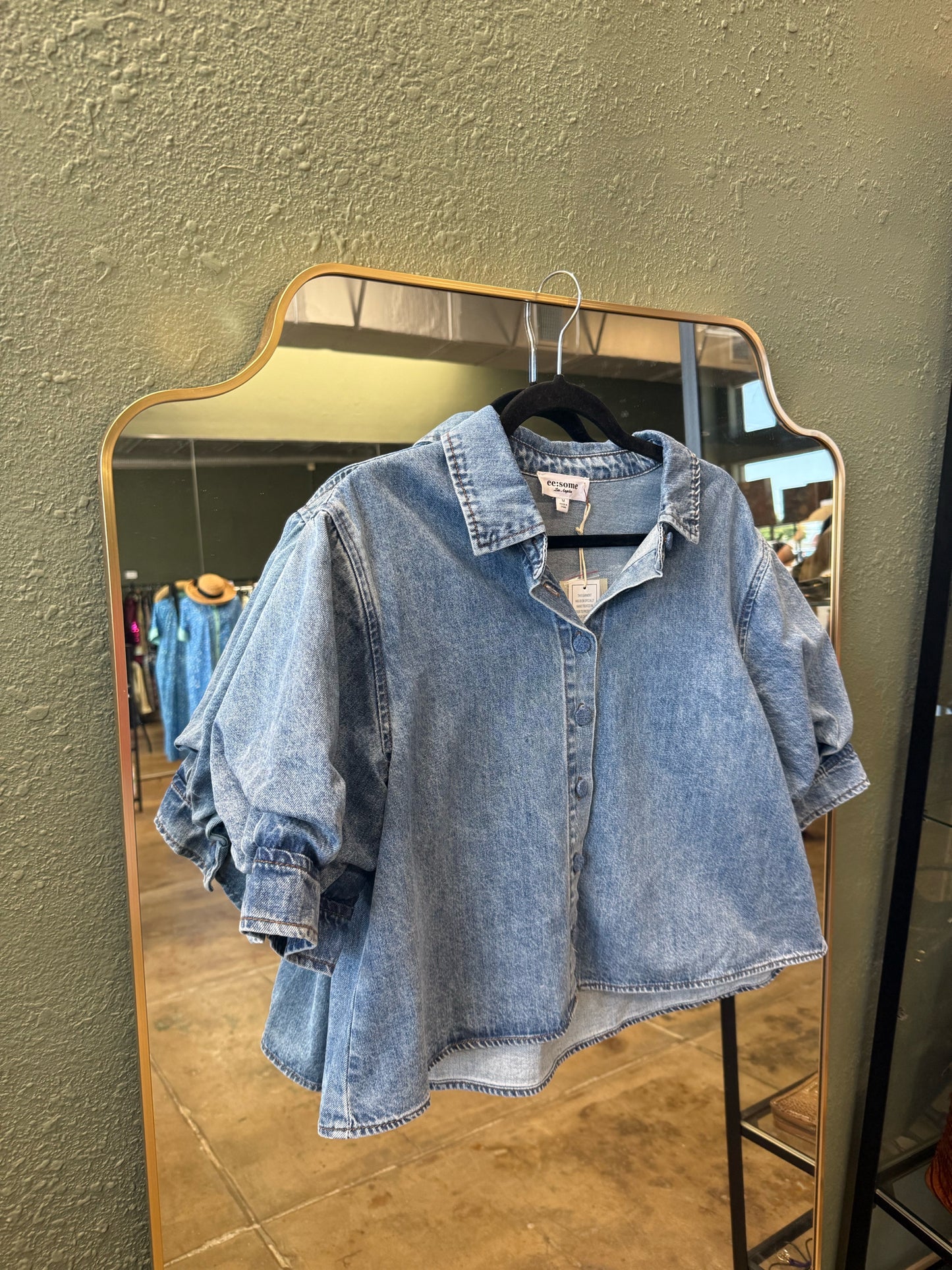 ee:some Size L Denim Top