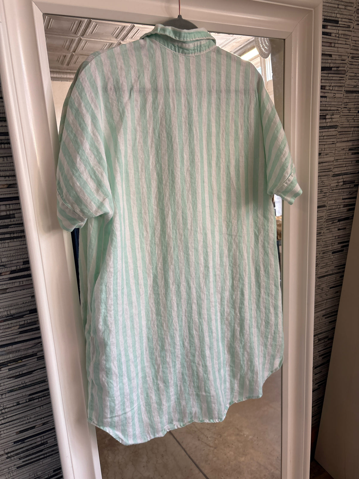 Lanhtropy Size L/XL Mint/White Dress