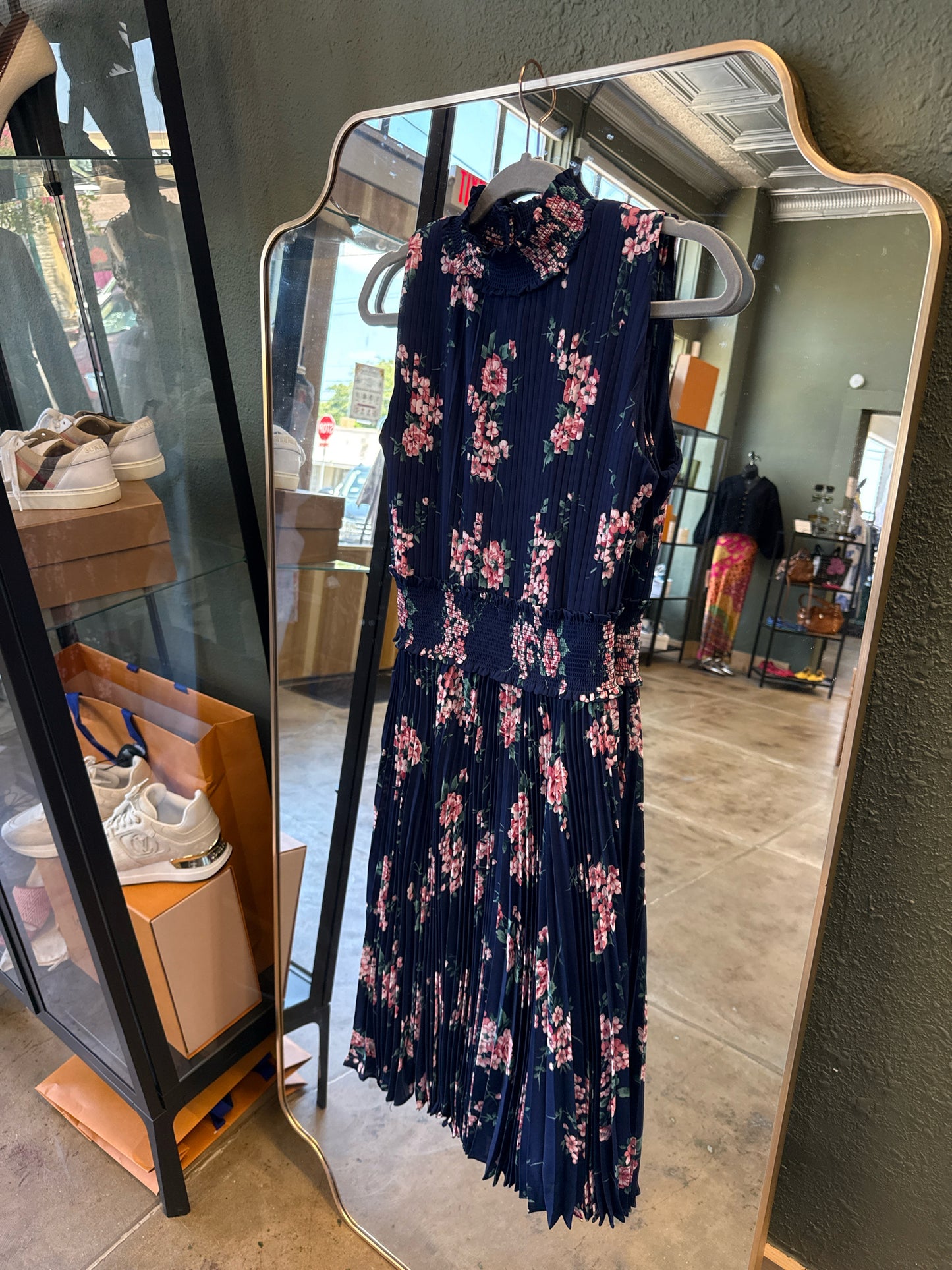 nanette lepore Size 4 Navy/Pink Dress