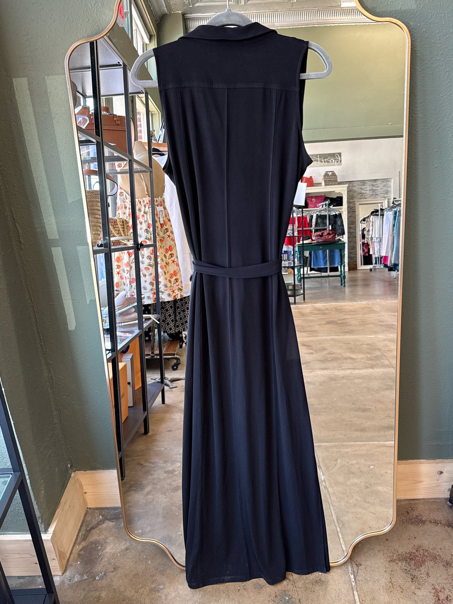 MICHAEL KORS Size L Black Dress