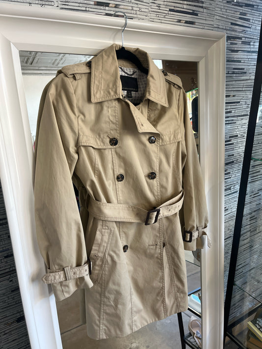 BANANA REP. Size XS Tan trenchcoat Coat