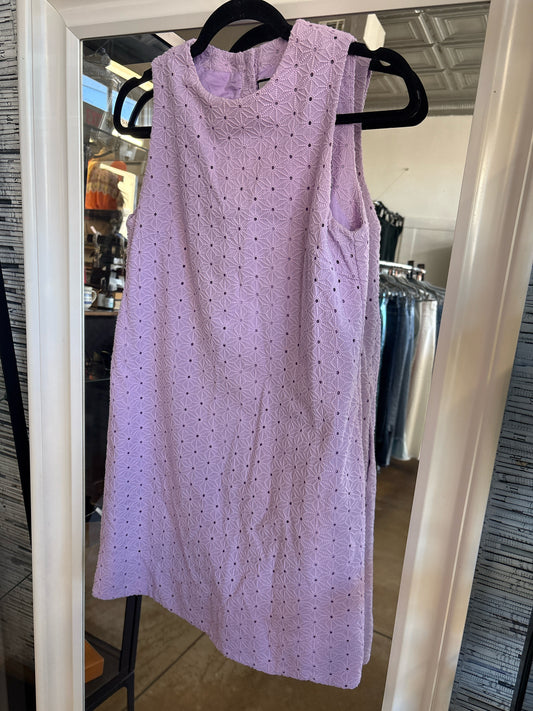 Tuckernuck Size XS Lilac Eyelet Dress